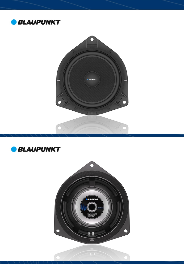 德國（藍(lán)寶BLAUPUNKT）豐田專用兩分頻套裝喇叭 GTX 1662 CTY